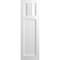 Ekena Millwork True Fit PVC San Miguel Mission Style Fixed Mount Shutters, Unfinished, 15W x 65H, PR TFP001SM15X065UN - alternate 4